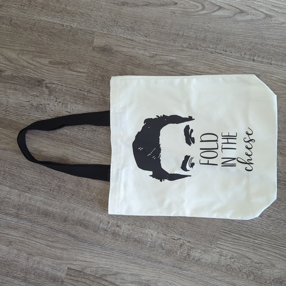 Schitt's Creek Fold in the Cheese tote bag